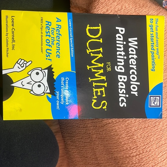 Español and English watercolor painting basics for dummies book. - Picture 1 of 2